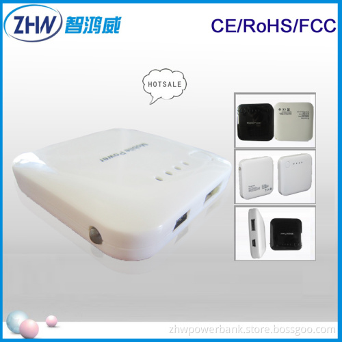 LED Indicators and Torch 2000mAh Mini Travel Phone Charger/ Power Bank